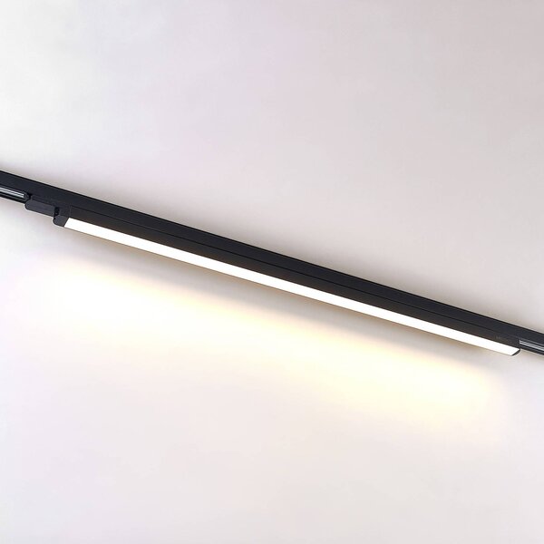 Arcchio LED sín világítás Harlow, fekete, 109 cm, 3000 K, Fekete, Dolgozószoba / Iroda, Alumínium, Modern
