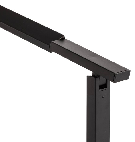 Fabas Luce LED irodai világítás Ideális fényerőszabályozóval, fekete, dimmelhető, Fekete, Dolgozószoba / Iroda, Alumínium, Modern