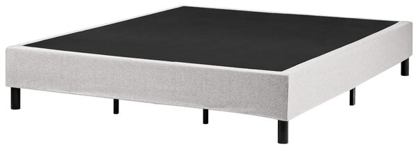 Fejtámla nélküli boxspring ágy COUNTESS 180 x 200 cm Világosszürke