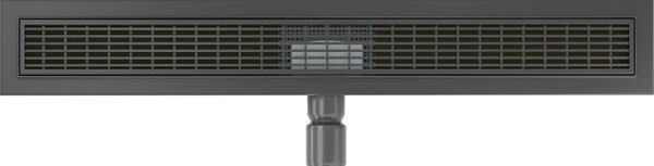 Mexen Flat M33 rozsdamentes acél zuhanyfolyó 50 cm, fekete, 1733050-15