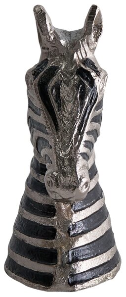 Dekor kiegészítő Zebra ZAGORA Fém Fekete/ezüst