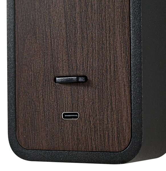 Lindby LED fali világítás Tallis, fekete, USB-C, mozgatható, Fekete, Hálószoba, fém, Modern