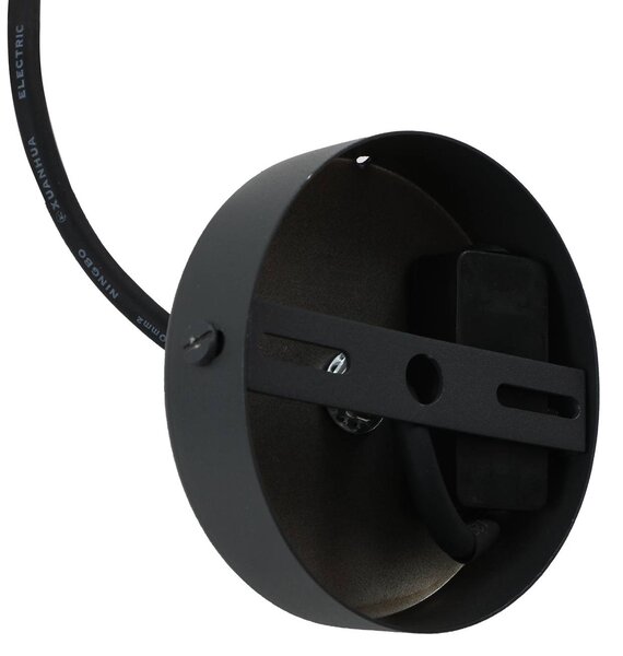 Lindby Alea kültéri függesztett lámpa, fehér, műanyag, Ø 38 cm, dimmelhető, Fehér / opál, Műanyag, Modern