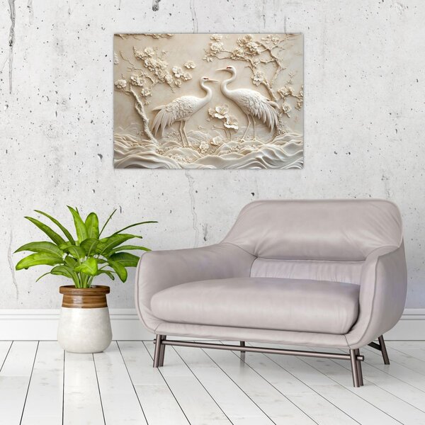 Kép - Kínai minta (70x50 cm)