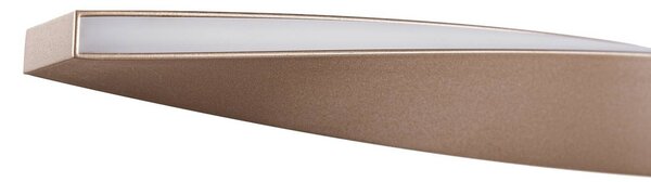 Lindby LED lógó világítás Jaren, fekete/barna, 100 cm, CCT, Barna / rozsda, Nappali / Étkező, fém, Modern