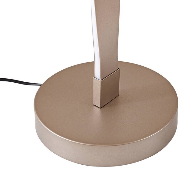 Lindby Jaren LED álló világítás, fekete/barna, 114 cm, CCT, Barna / rozsda, Nappali / Étkező, fém, Modern