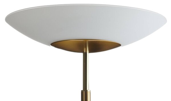 Paul Neuhaus LED állólámpa Alfred, sárgaréz színű, fényerőszabályzóval, dimmelhető, Sárgaréz / arany, Nappali / Étkező, fém, Modern
