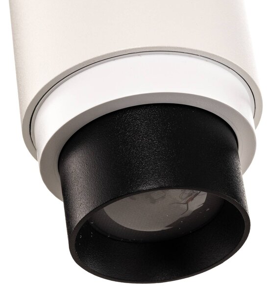 Arcchio Nanna LED sávos reflektor fehér 3000K 12W, Fehér / opál, Dolgozószoba / Iroda, Alumínium