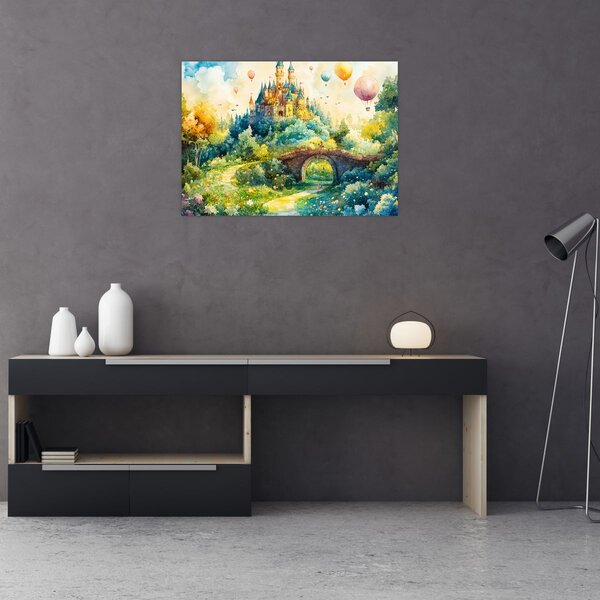 Kép - Mesebeli kastély (70x50 cm)