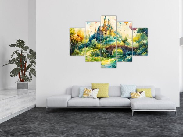 Kép - Mesebeli kastély (150x105 cm)