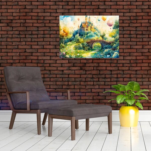 Kép - Mesebeli kastély (70x50 cm)