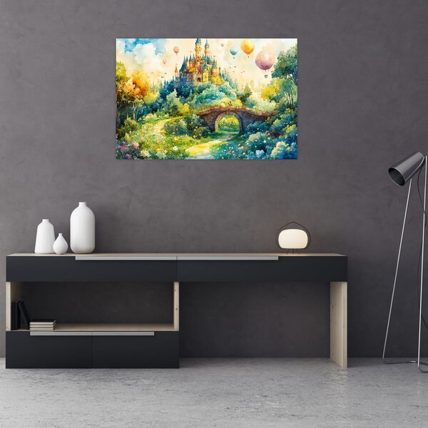 Kép - Mesebeli kastély (90x60 cm)