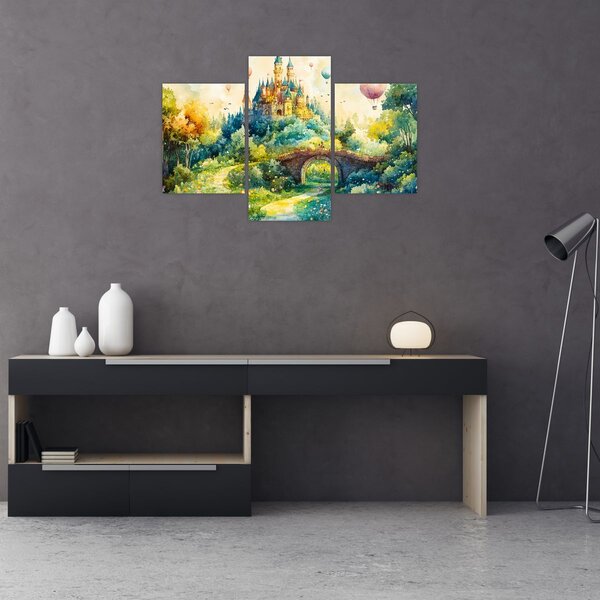 Kép - Mesebeli kastély (90x60 cm)