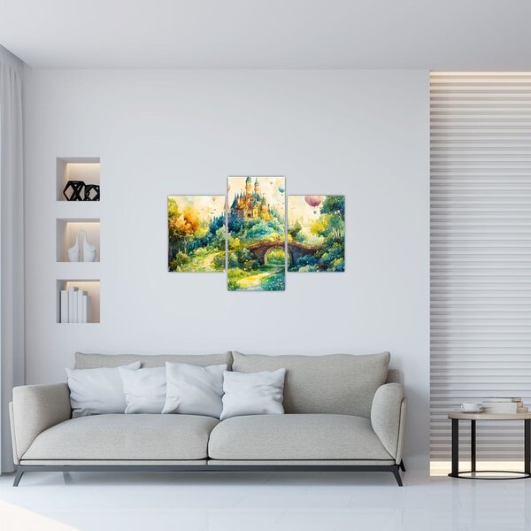 Kép - Mesebeli kastély (90x60 cm)