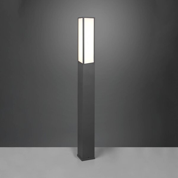 Trio Lighting LED-es útvilágítás Fuerte, antracit, alumínium, IP54, Fekete, Alumínium, Modern