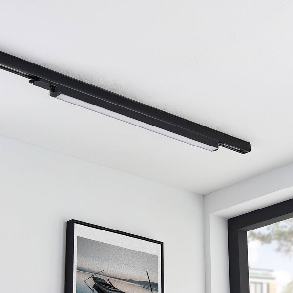 Arcchio Harlow LED sávfény, fekete, 69 cm, 4,000 K, Fekete, Dolgozószoba / Iroda, Alumínium, Modern