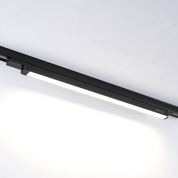 Arcchio Harlow LED sávfény, fekete, 69 cm, 4,000 K, Fekete, Dolgozószoba / Iroda, Alumínium, Modern