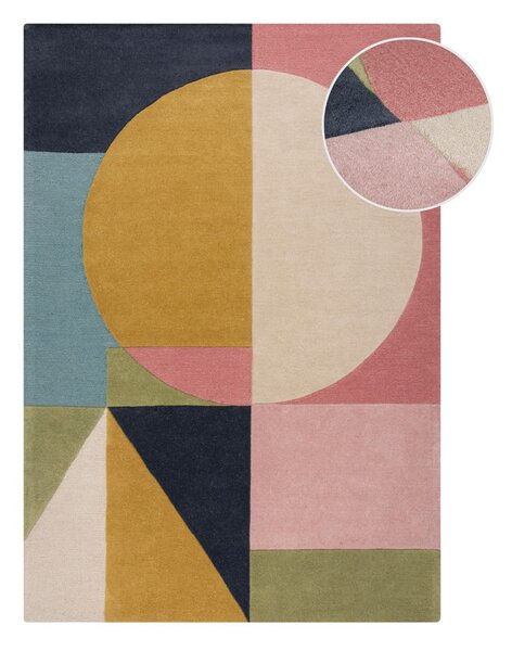 Kézi szövésű gyapjú szőnyeg 200x290 cm Esre Bright – Flair Rugs