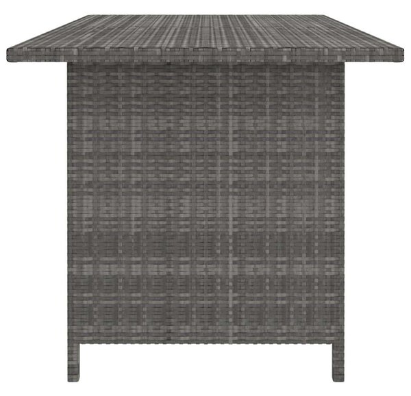 VidaXL Polyrattan Kerti Bútorszett - 9 Elemes