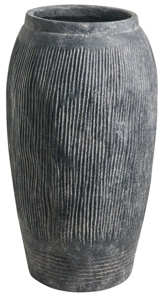 Virágtartó váza ARGINO 50 cm Szürke