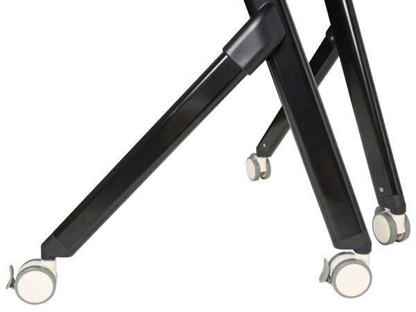 Összecsukható sarok íróasztal modul BENDI Sötétbarna 90 cm 64 cm