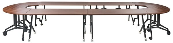 Összecsukható íróasztal BENDI Sötétbarna 160 cm 60 cm