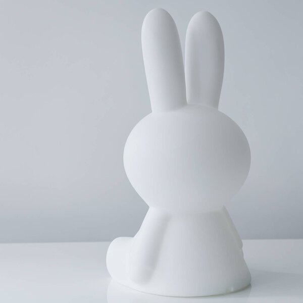 Mr Maria Miffy gyermeklámpa High Light, 80 cm, dimmelhető, Fehér / opál, Gyermekszoba, Műanyag
