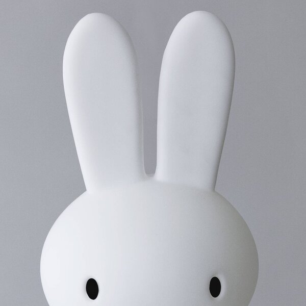 Mr Maria Miffy gyermeklámpa High Light, 80 cm, dimmelhető, Fehér / opál, Gyermekszoba, Műanyag