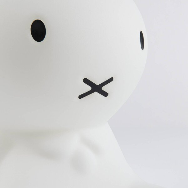 Mr Maria Miffy Star Light gyermeklámpa, 50 cm, dimmelhető, Fehér / opál, Gyermekszoba, Műanyag