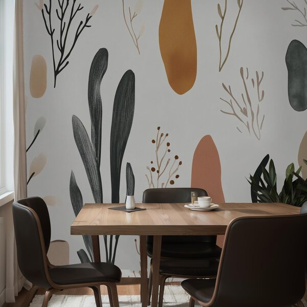 Fotótapéta - Földi minimalista növények II. (147x102 cm)