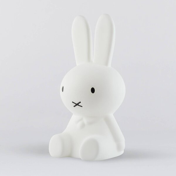 Mr Maria Miffy Star Light gyermeklámpa, 50 cm, dimmelhető, Fehér / opál, Gyermekszoba, Műanyag