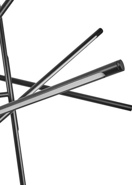 LED függőlámpa PALUN Dimmer funkcióval Fém Fekete