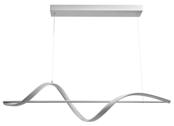 LED függőlámpa KHUTTI Távirányítóval Dimmer funkcióval Fém Fehér