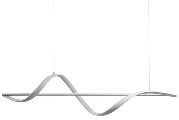 LED függőlámpa KHUTTI Távirányítóval Dimmer funkcióval Fém Fehér