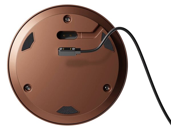 Sigor Numotion LED-es újratölthető asztali lámpa, bronz, üveg, IP54, fényerőszabályozó, dimmelhető, Bronz / antik sárgaréz, Nappali / Étkező, Üveg, Modern