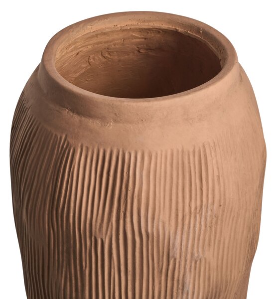 Virágtartó váza TRIKALA 50 cm Világosbarna