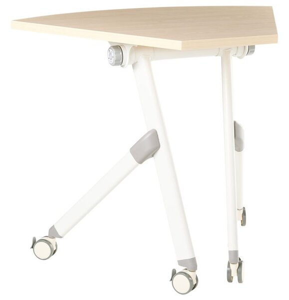 Összecsukható sarok íróasztal modul BENDI Világosbarna 90 cm 64 cm