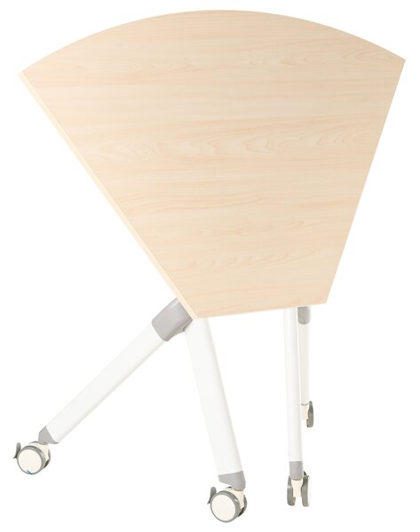 Összecsukható sarok íróasztal modul BENDI Világosbarna 90 cm 64 cm