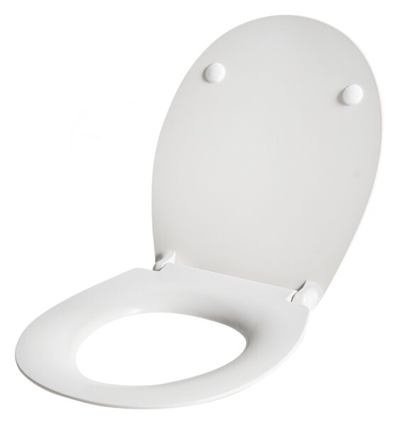 WC ülőke PUTUMAYO Vékony Lassú záródású Duroplast Fehér
