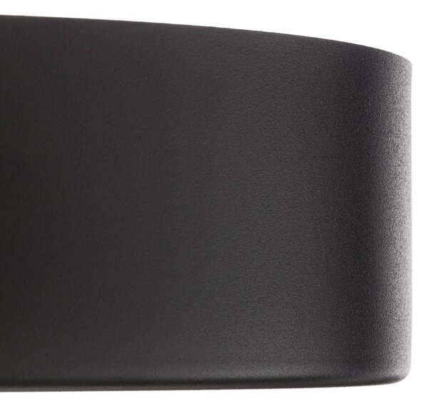 TEMAR LIGHTING Cleo mennyezeti világítás, Ø 30 cm, IP20, fekete, fém, E27, dimmelhető, Fekete, Nappali / Étkező, Modern