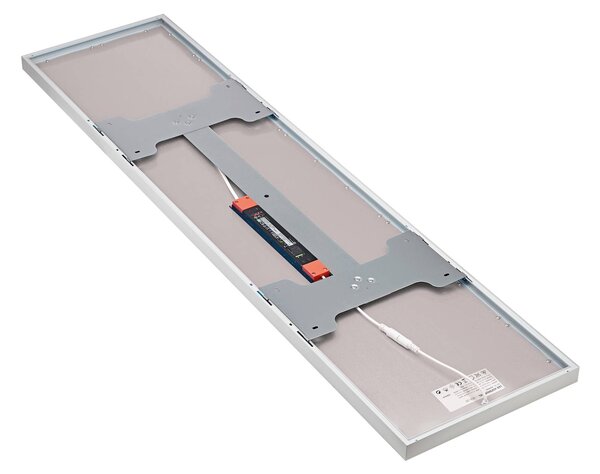 Sigor LED panel Fled, 4,320 lm, 120x30 cm, 115°, 3,000 K, Fehér / opál, Nappali / Étkező, Műanyag, Modern