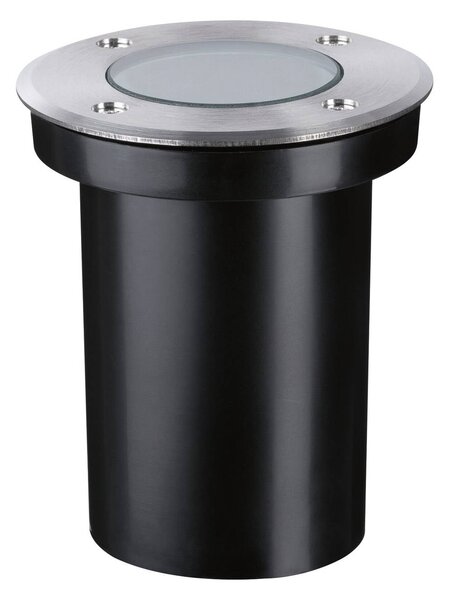 Paulmann LED padlóba süllyesztett spotlámpá 94732, Ø 11 cm, rozsdamentes acél,, Alu / szürke / cink, Rozsdamentes acél