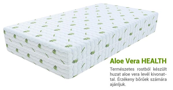 Kókuszmatrac Sandra 90x200 Huzat: AloeVera (felár ellenében)