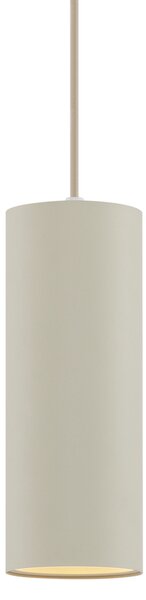 Modern Tubo függőlámpa bézs GU10 50 mm kerek