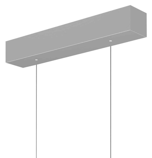 Steinhauer LED lógó világítás Bande, 150 cm, fel/le, acél, CCT, dimmelhető, dimmelhető, Alu / szürke / cink, Nappali / Étkező, fém, Modern