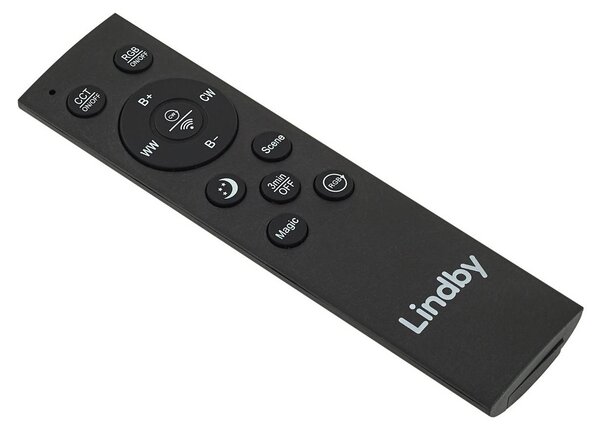 Lindby Smart LED mennyezeti világítás Deika, Ø 30 cm, fehér, Tuya, dimmelhető, Fehér / opál, Nappali / Étkező, Műanyag, Modern