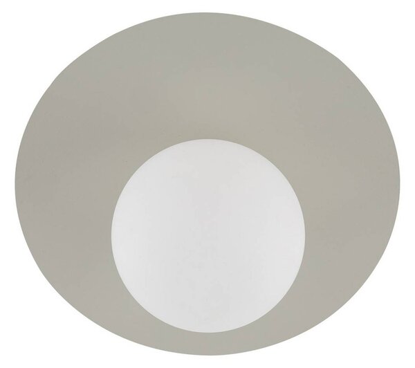 TK Lighting Pixie mennyezeti lámpa, bézs, üveg, Ø 25 cm, gömb, G9, dimmelhető, Krém / borostyánsárga, Nappali / Étkező, fém, Modern