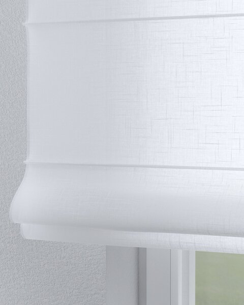 Raffroló Torino termék színe fehér szövet áttetsző, fonott