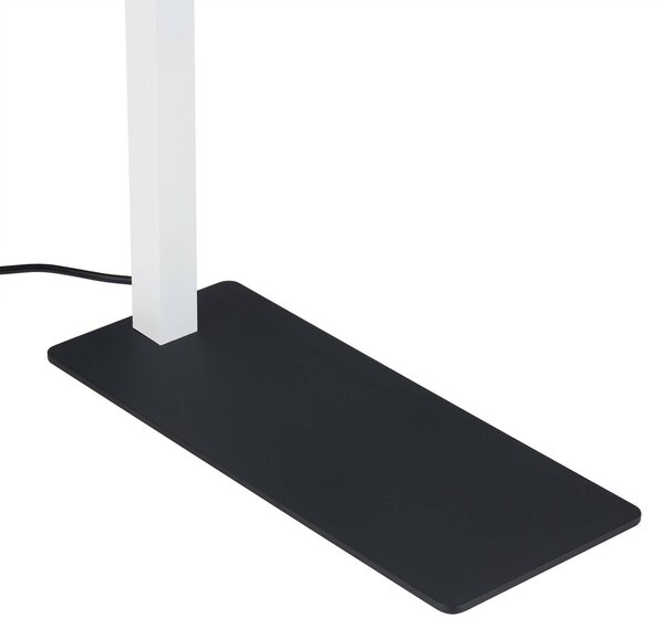 Arcchio LED-es irodai állólámpa Tamilo, fehér, fém, 194 cm, Fehér / opál, Dolgozószoba / Iroda, Alumínium, Modern