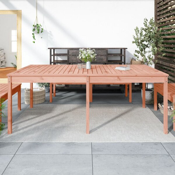 VidaXL tömör duglászfenyő kerti asztal 203,5 x 100 x 76 cm